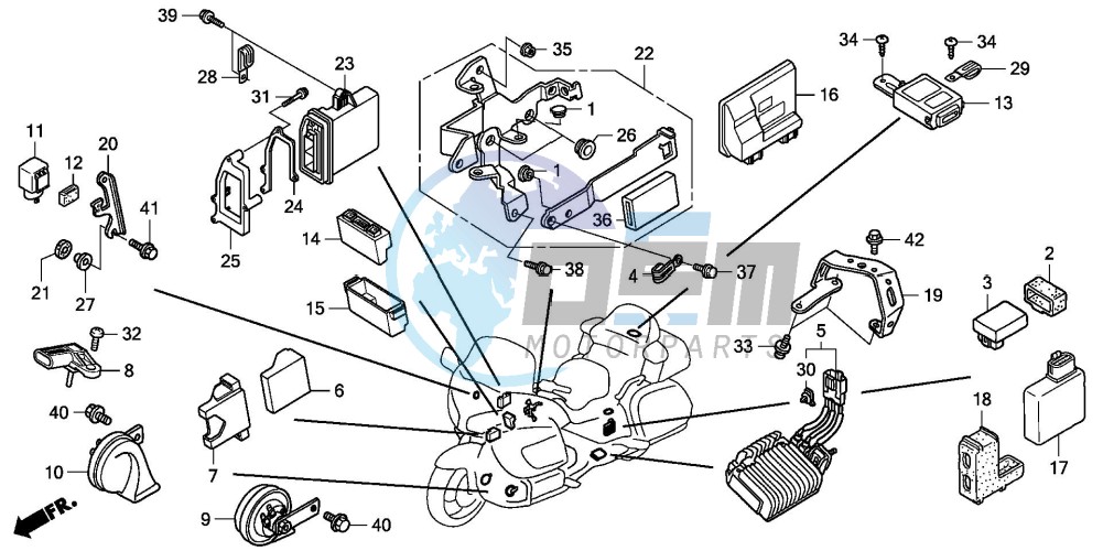 CONTROL UNIT (GL18007/8) (AIRBAG)