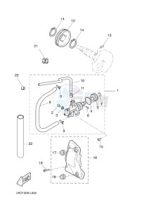 CS50 JOG R (2ADD 2ADD 2ADD) drawing OIL PUMP