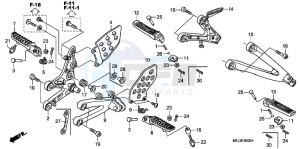 CBR600RRB drawing STEP