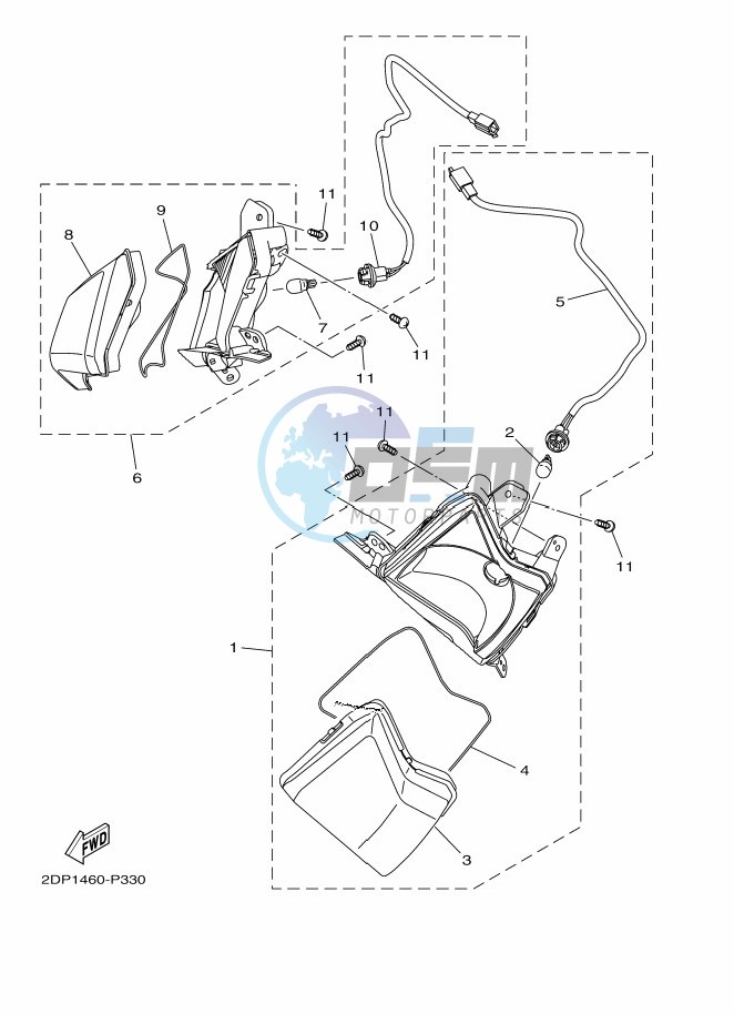 REAR BRAKE CALIPER