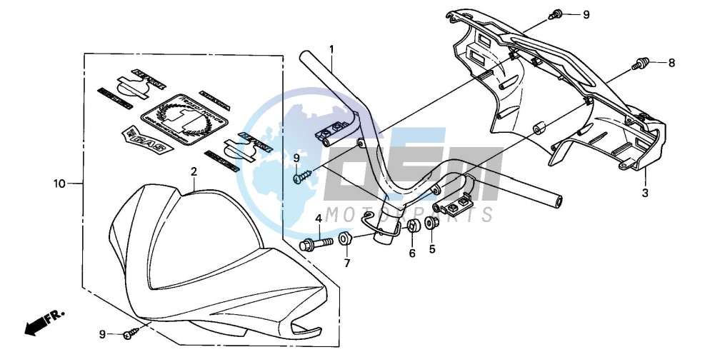 HANDLE PIPE/HANDLE COVER