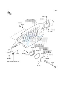 KAF 620 E [MULE 3010 4X4] (E6F-E8F) E8F drawing HEADLIGHT-- S- -