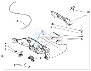 Beverly 125 RST drawing Central Part