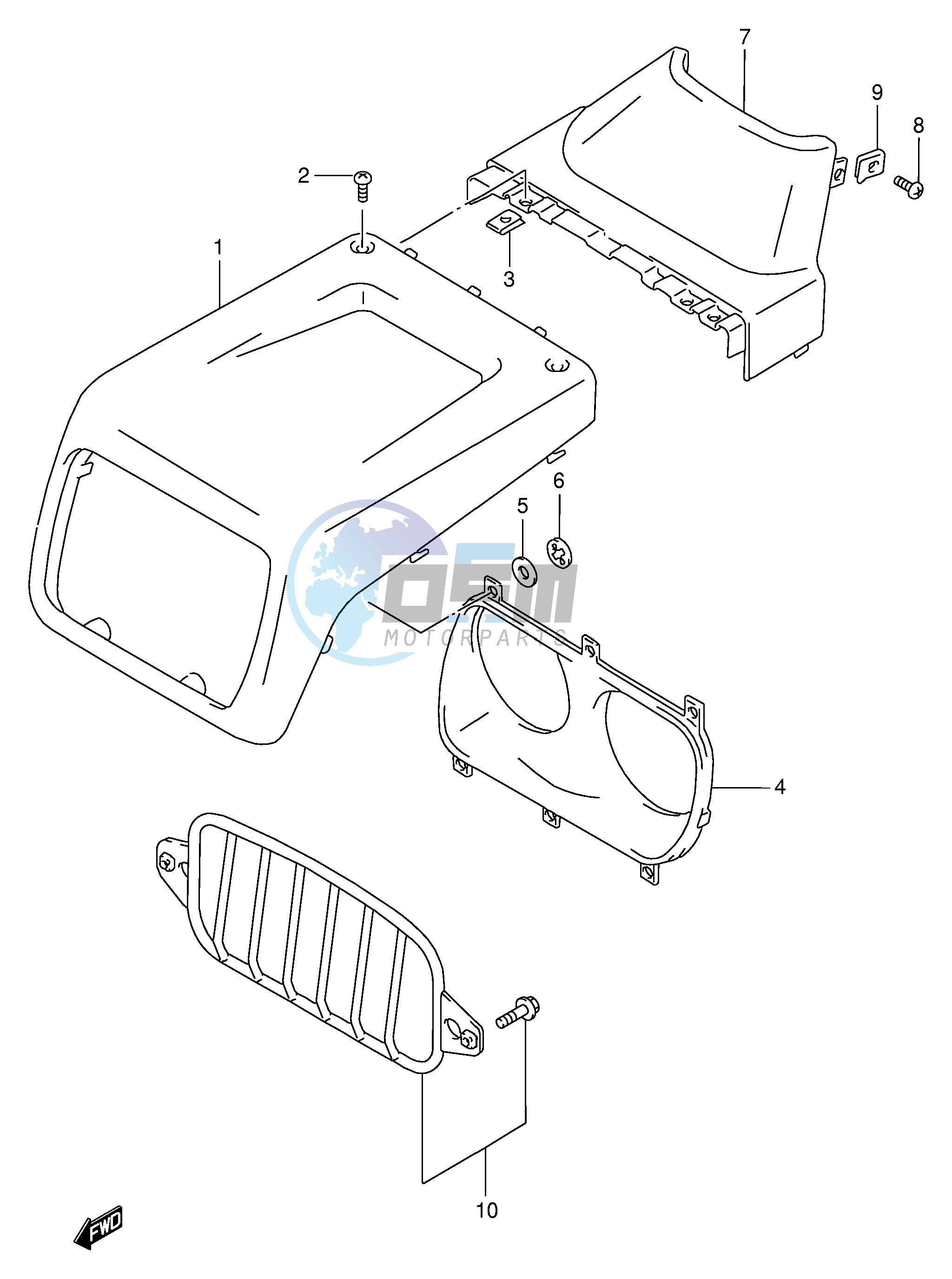 HEADLAMP COVER