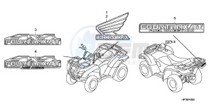 TRX420FAC drawing MARK