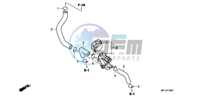 AIR INJECTION CONTROL VALVE