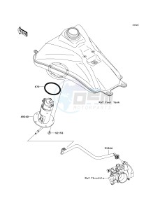 KSF 450 B [KFX450R MONSTER ENERGY] (B8F-B9FB) B9F drawing FUEL PUMP