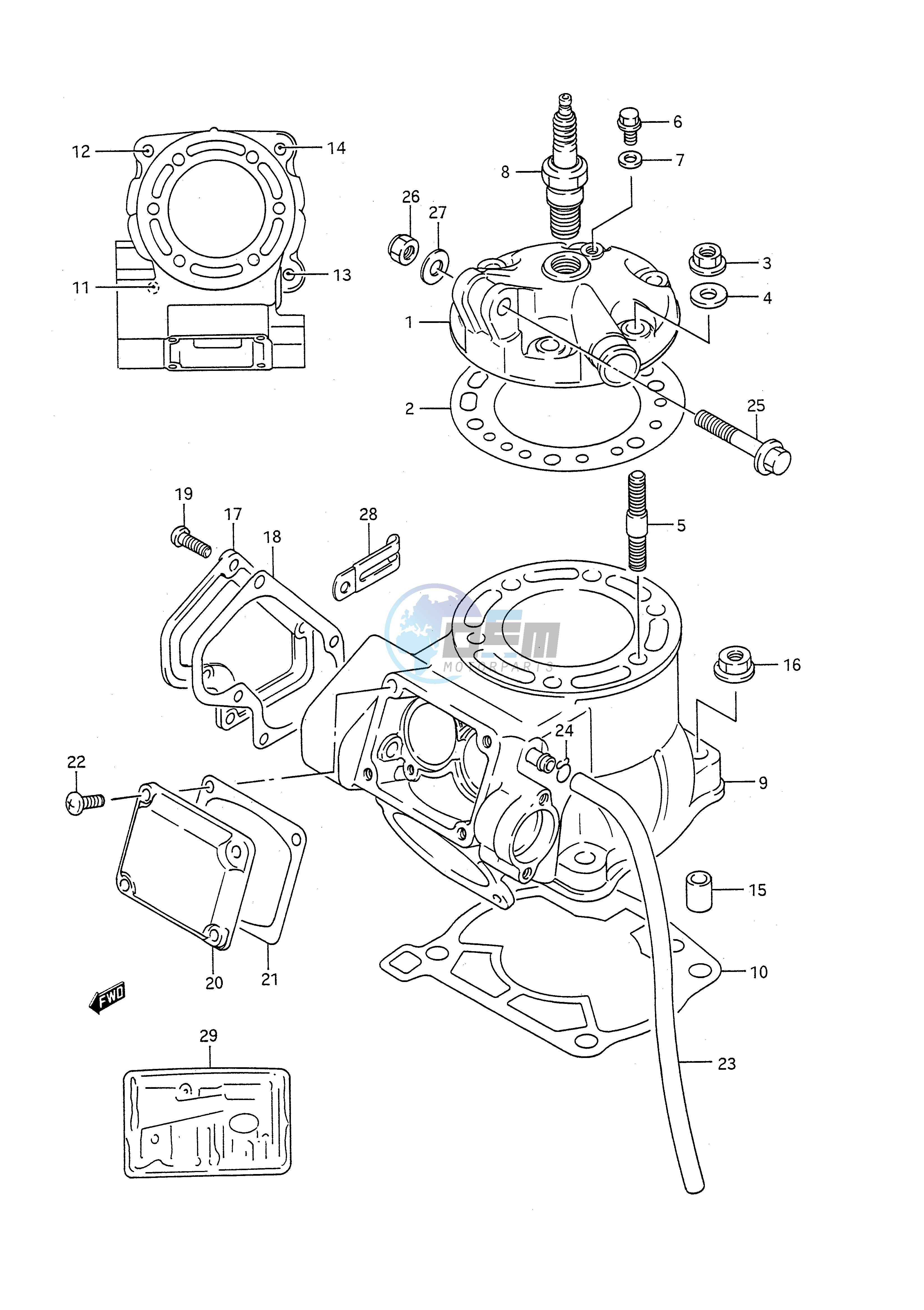 CYLINDER (MODEL K L)