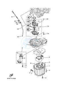 F250AETX drawing VENTILATEUR-DHUILE