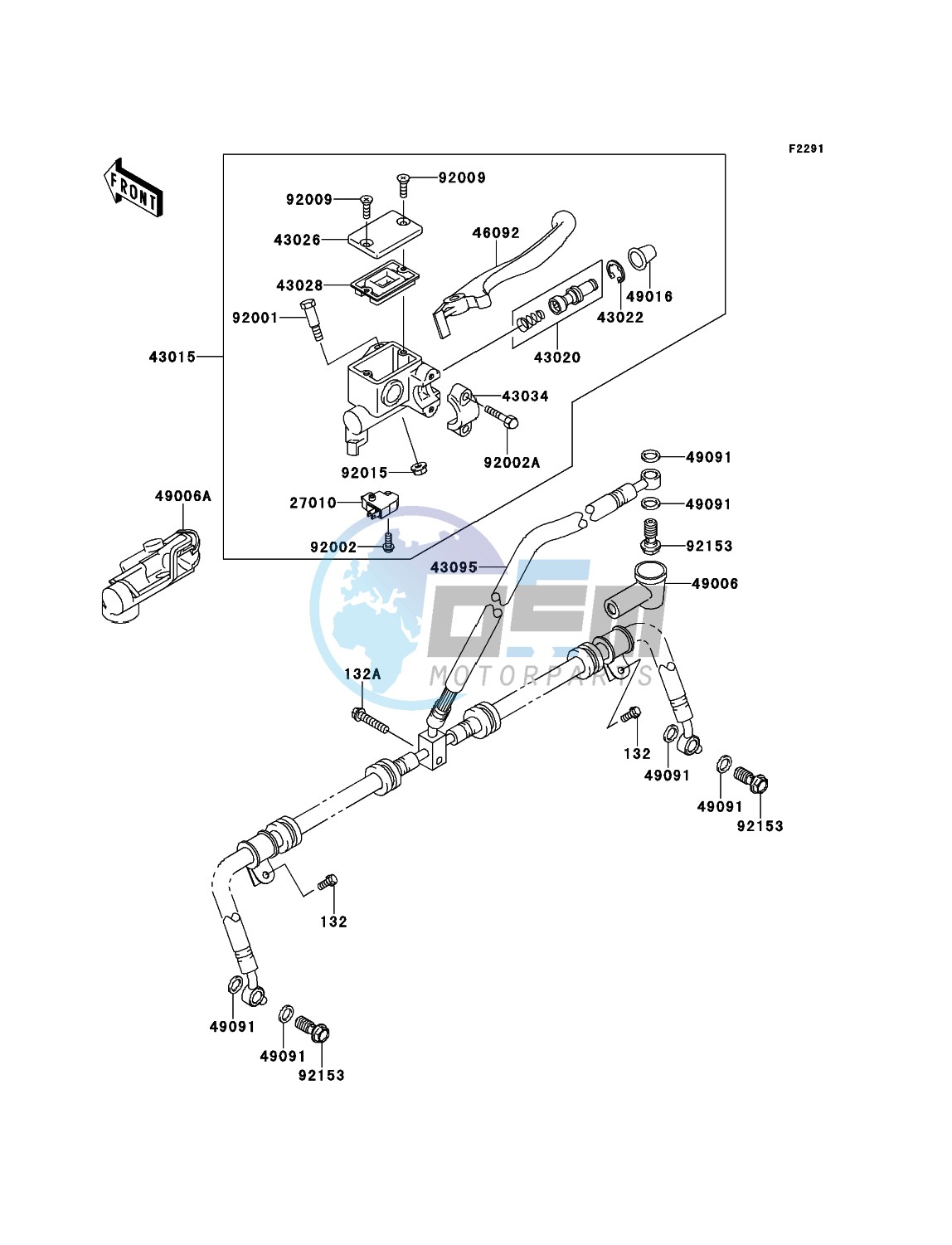 Front Master Cylinder