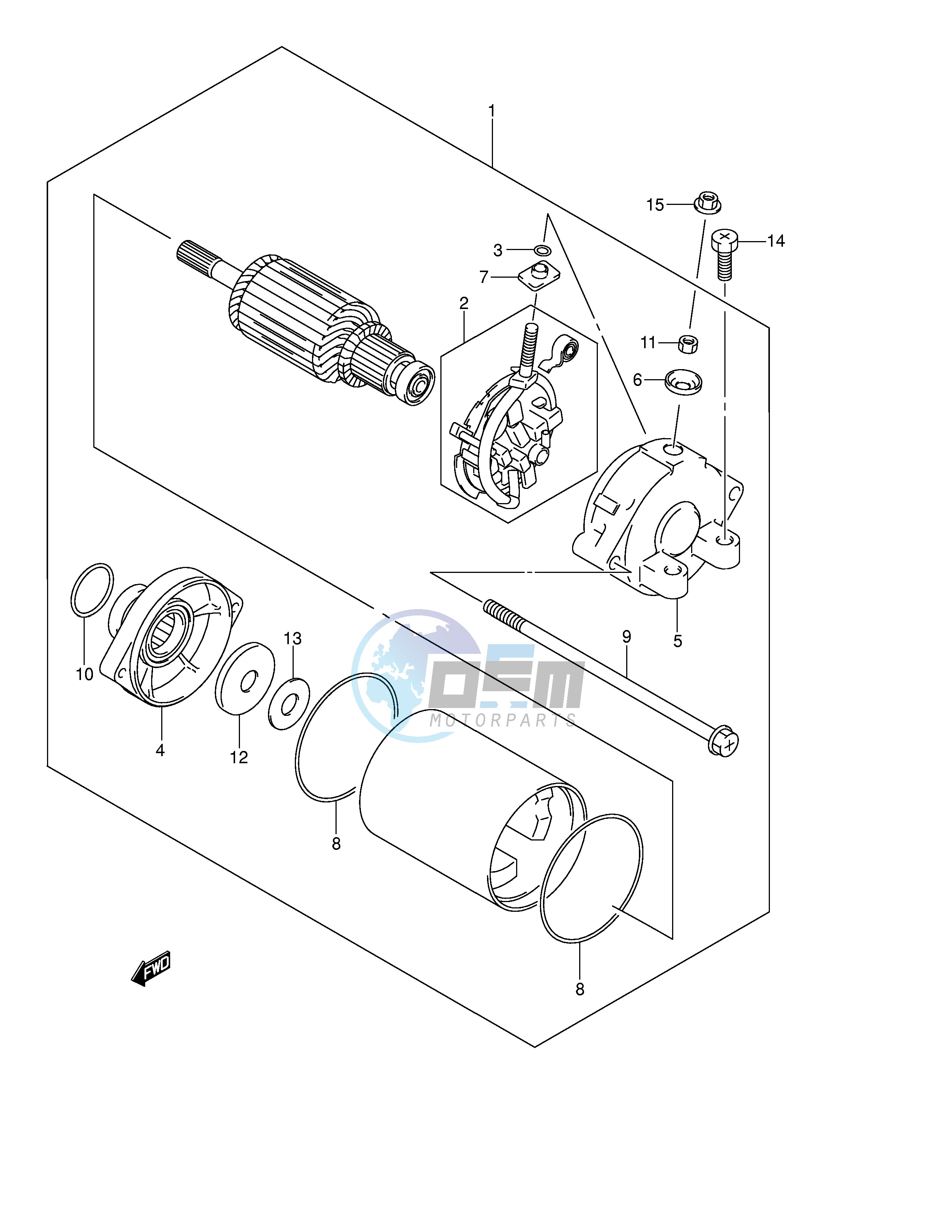 STARTING MOTOR