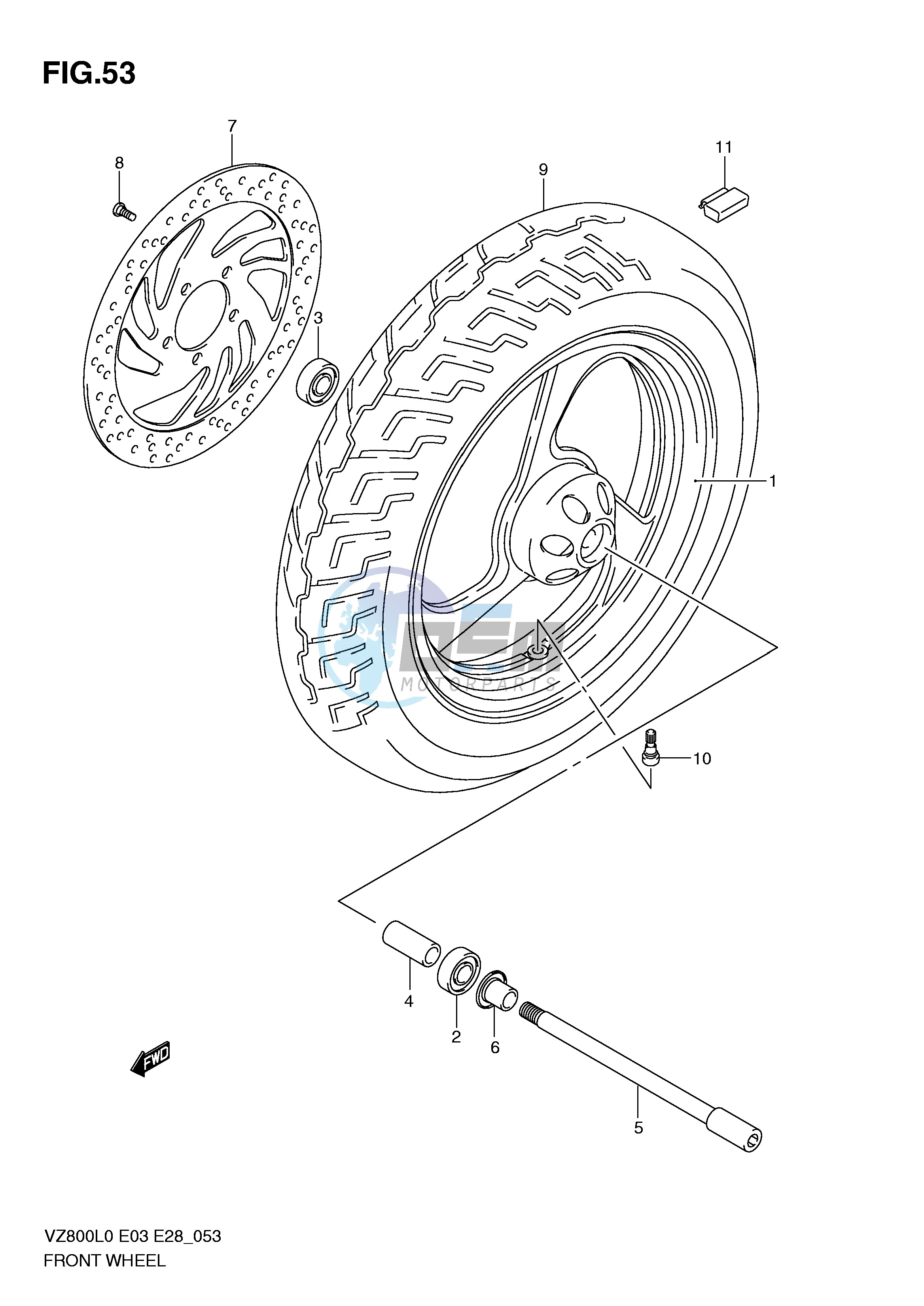 FRONT WHEEL