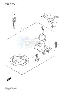 GSX-S1000 EU drawing LOCK SET