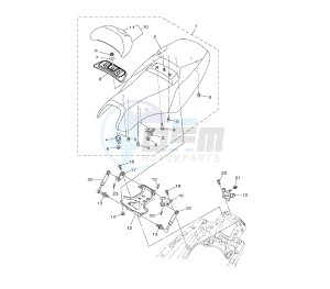 XP T-MAX ABS 530 drawing SEAT