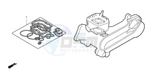 CR80RB drawing GASKET KIT