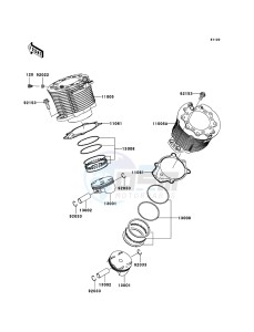 VN2000 CLASSIC VN2000H9F GB XX (EU ME A(FRICA) drawing Cylinder/Piston(s)