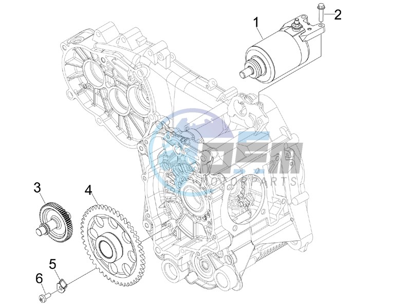 Starter - Electric starter