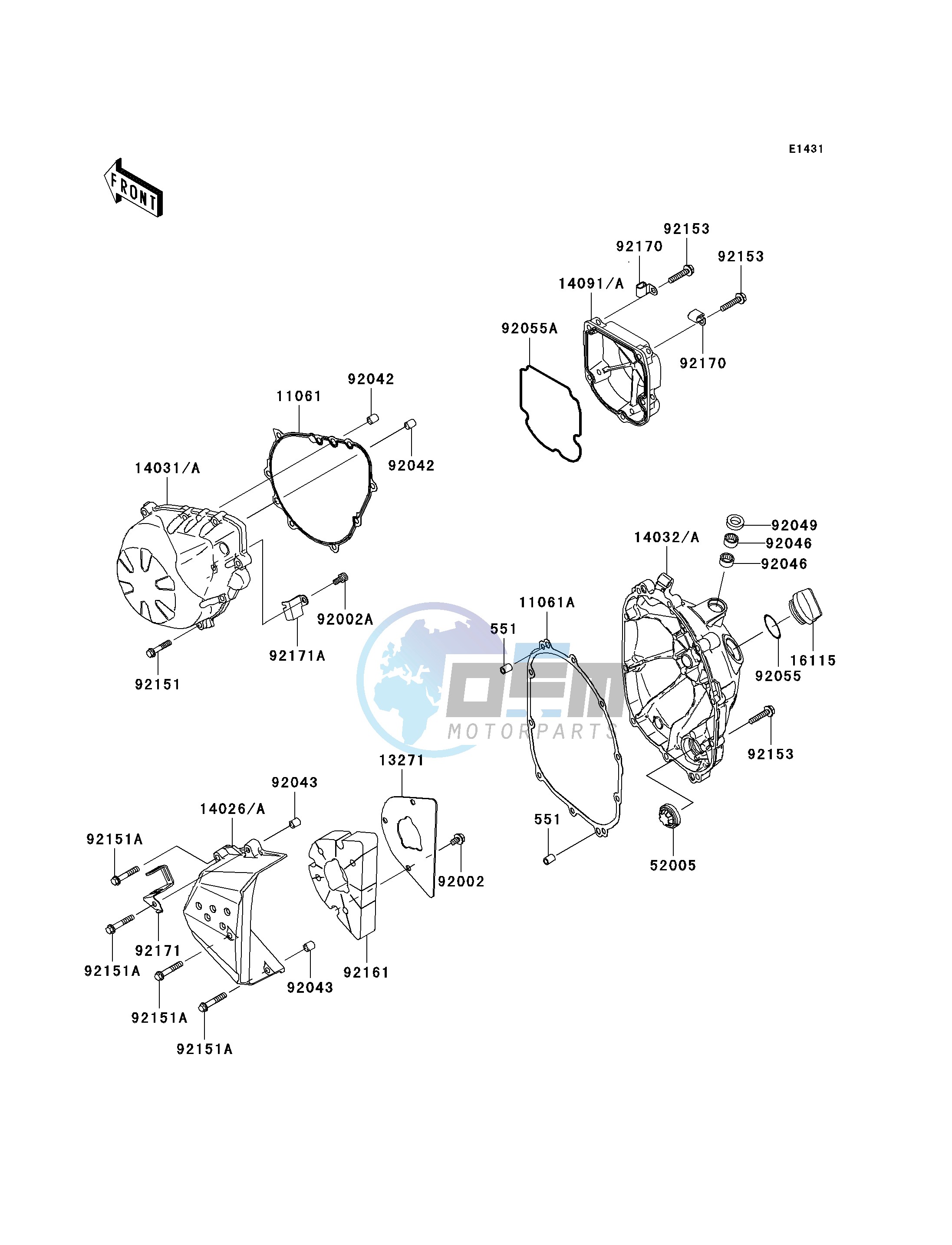 ENGINE COVER-- S- -