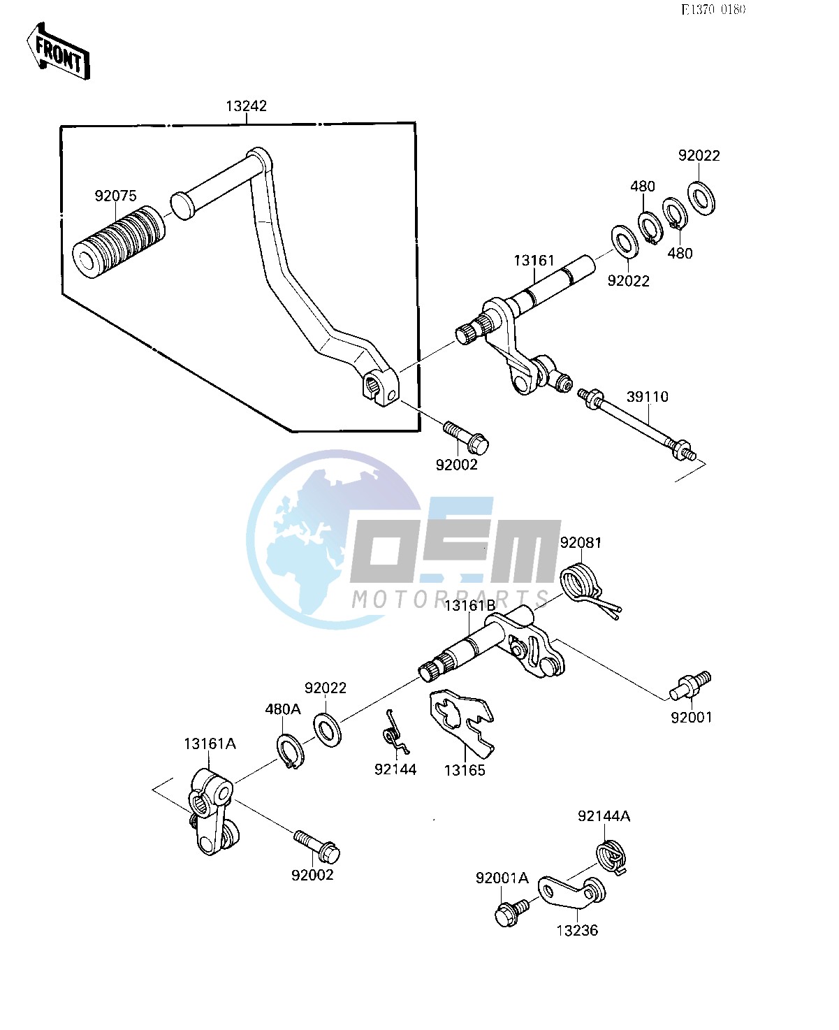 GEAR CHANGE MECHANISM