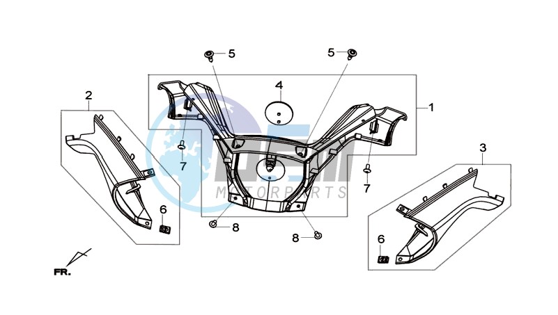 COWLING HANDLEBAR