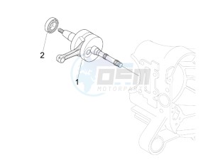 LX 50 4T 2V 25 Kmh Touring NL drawing Crankshaft