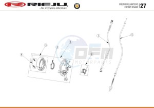 BYE-BIKE-25-KM-H-EURO4-HOLLAND-BLACK drawing FRONT BRAKE