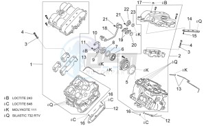 RSV 2 1000 SP drawing Cylinder head I