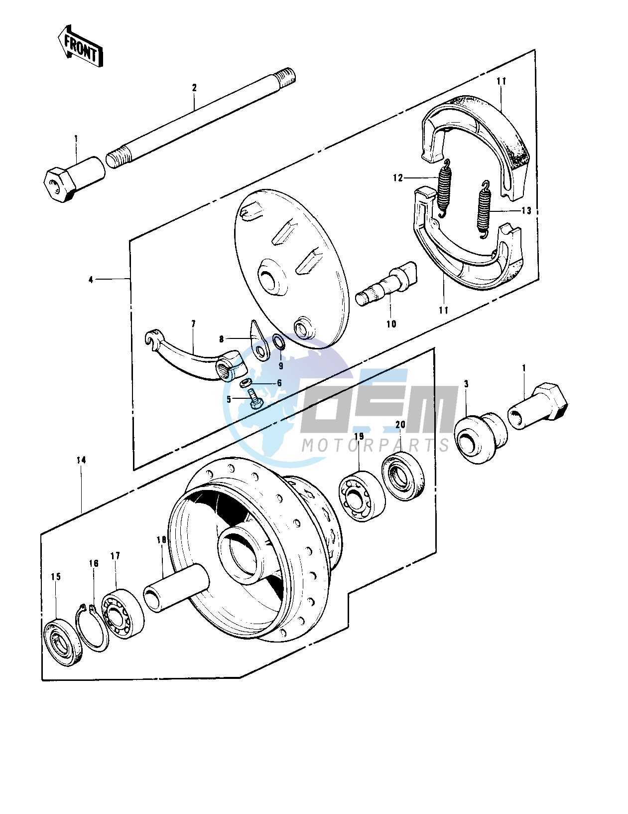 FRONT HUB_BRAKE