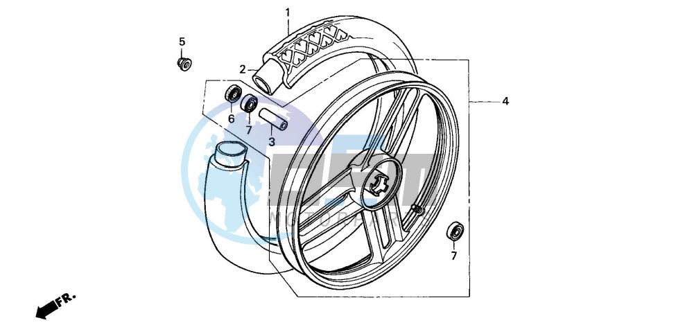 FRONT WHEEL