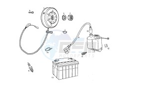 SENDA SM X-TREM - 50 CC 2T EU2 drawing GENERATOR