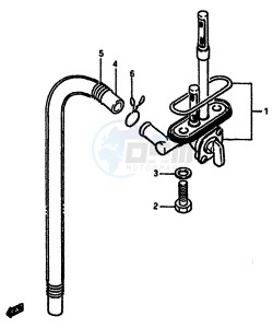 GSX-R750 (F-G-H) drawing FUEL COCK