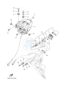 MTN250 MTN-250 MT-250 (B046) drawing TAILLIGHT