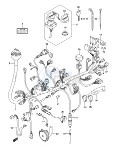 LT-A500XP Z drawing WIRING HARNESS (LT-A500XPL2 P24)