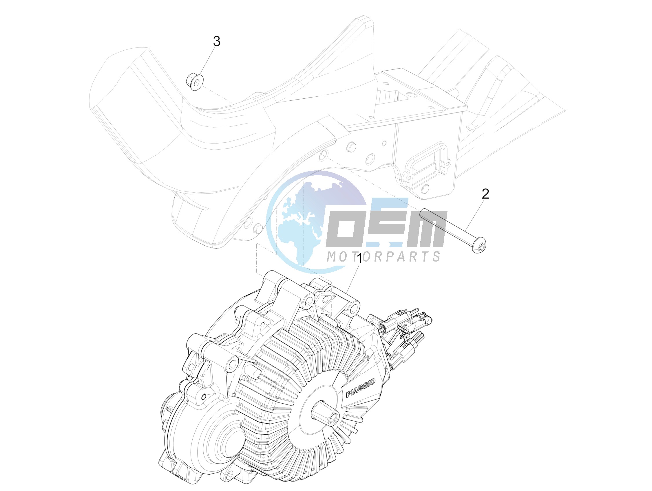 Engine, assembly