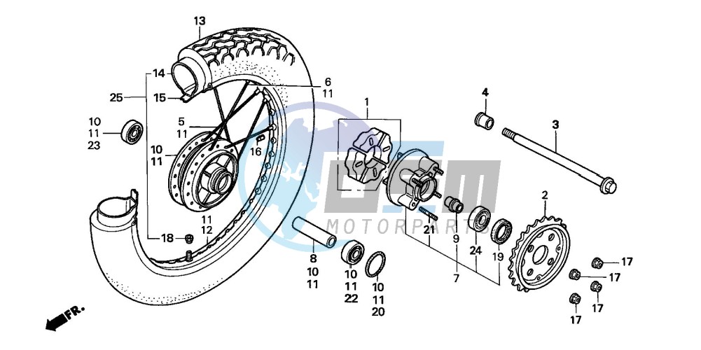 REAR WHEEL