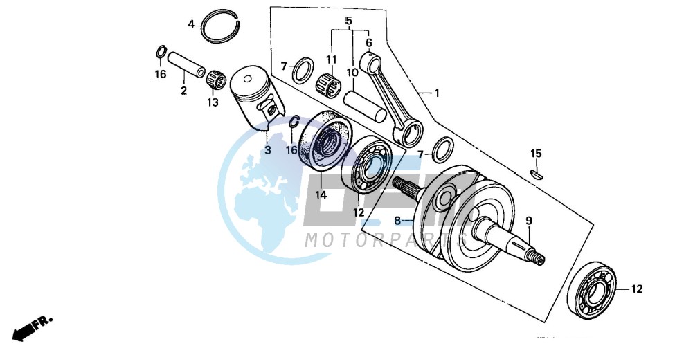 CRANKSHAFT/PISTON