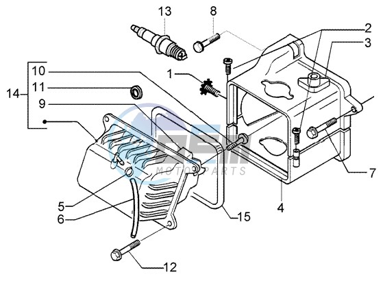 Cylinder head cover