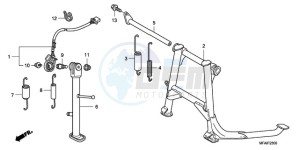 CBF1000A9 EK drawing STAND