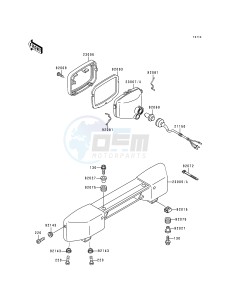 KLF 300 C [BAYOU 300 4X4] (C1-C4) [BAYOU 300 4X4] drawing HEADLIGHT-- S- -