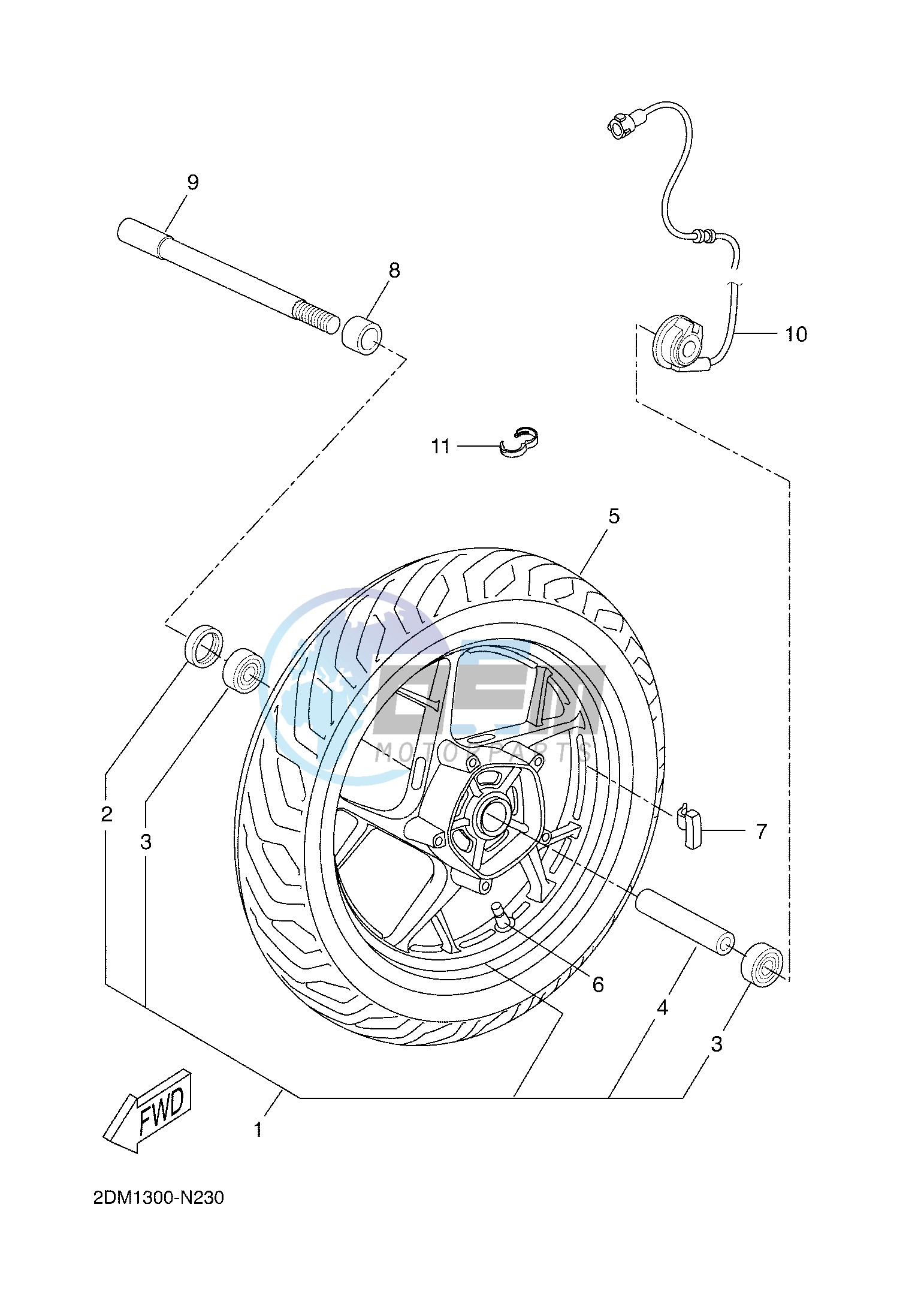 FRONT WHEEL