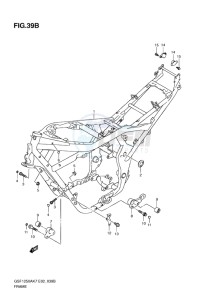 GSF-1250S BANDIT EU drawing FRAME