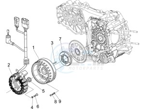 Beverly 500 Cruiser e3 2007-2012 drawing Flywheel magneto