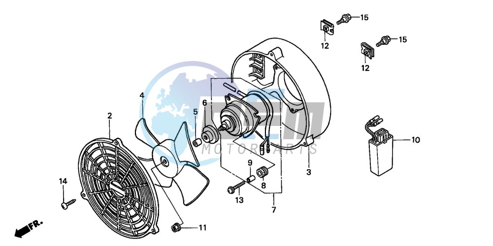 COOLING FAN KIT