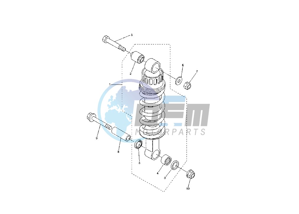 REAR SHOCK ABSORBER