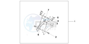 NV750C2 drawing BACKREST STAY