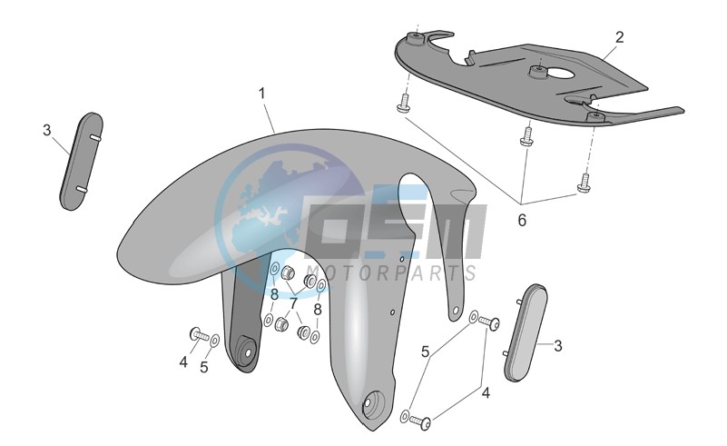 Front body - Front mudguard