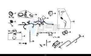 NH-T 125I (MG12B1-EU) (L9-M0) drawing WIRE HARNESS BATTERY