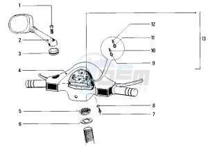 FL2 HP 50 drawing Handlebar