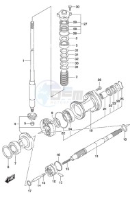 DF 60A drawing Transmission High Thrust