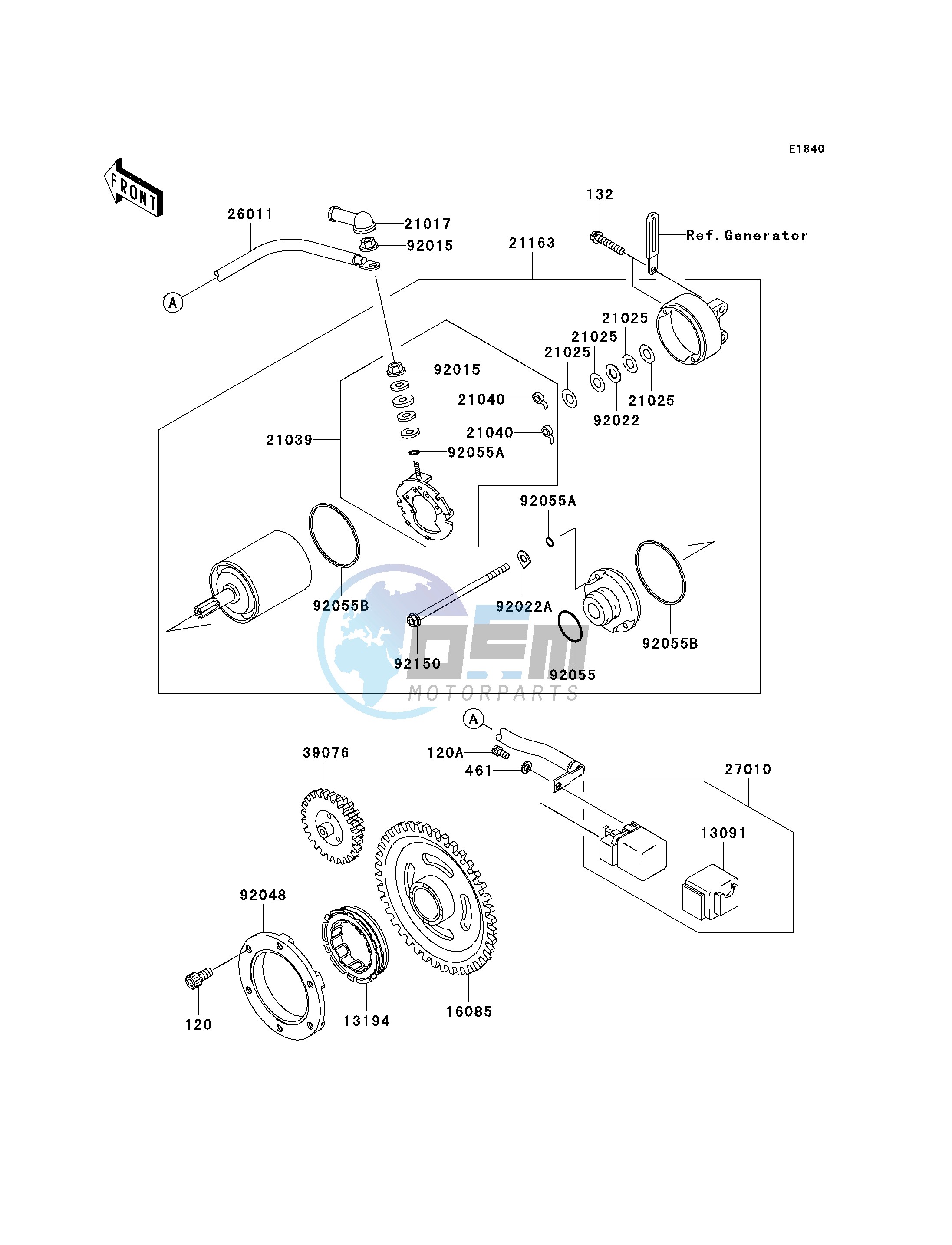 STARTER MOTOR